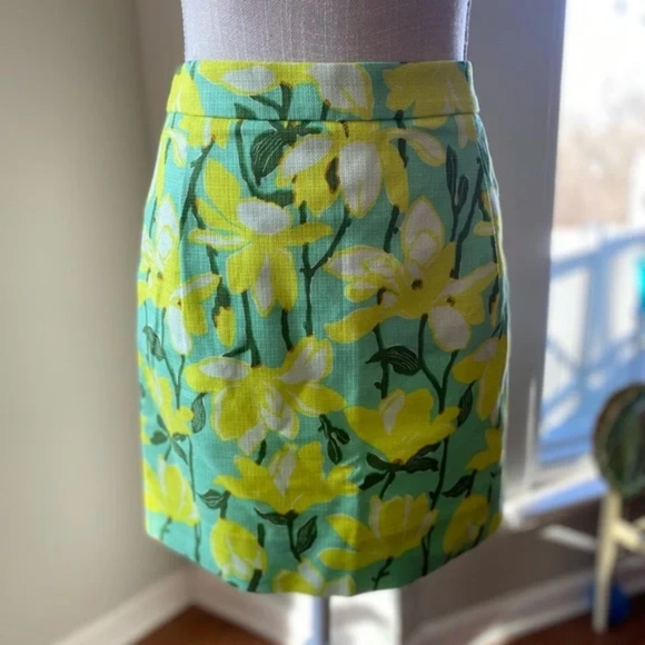 J. Crew Floral Print Skirt - Picture 5 of 7